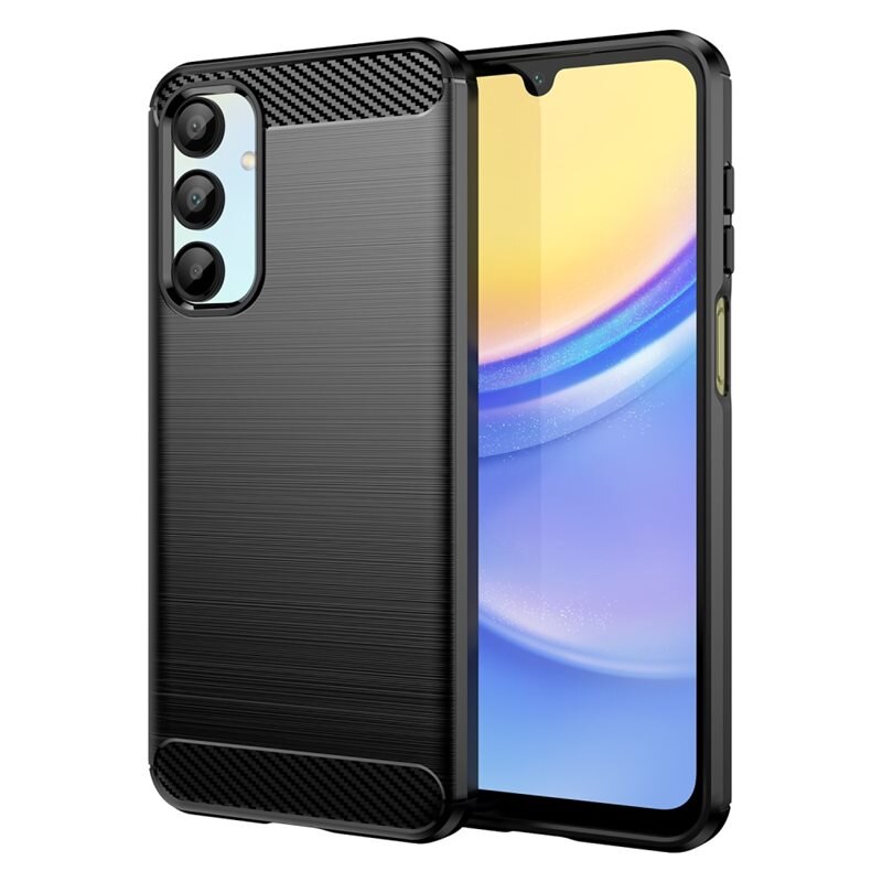 tectTech Samsung Galaxy A16 Deksel TPU Brushed Svart - Mobildeksel