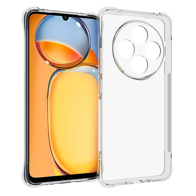 tectTech TPU Case Extra Xiaomi Redmi 14C Clear - Mobildeksel