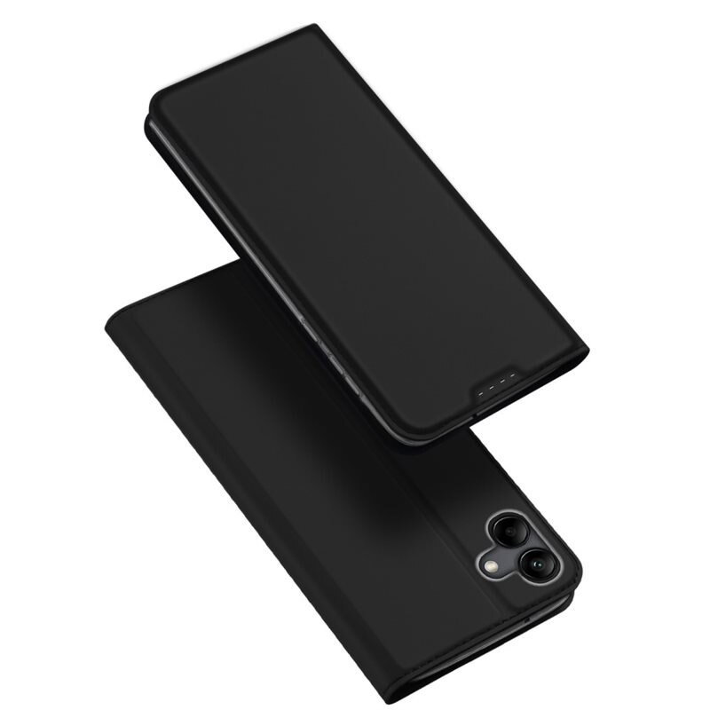 Dux Ducis Skin Pro Series Samsung Galaxy A04 - Svart - Tynn lommebokdeksel med kortlommer og innebygd ståfunksjon