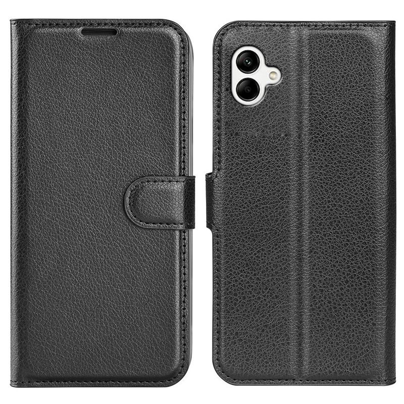 Mobilveske Samsung Galaxy A04 Svart - Pengepungdeksel med kortlomme