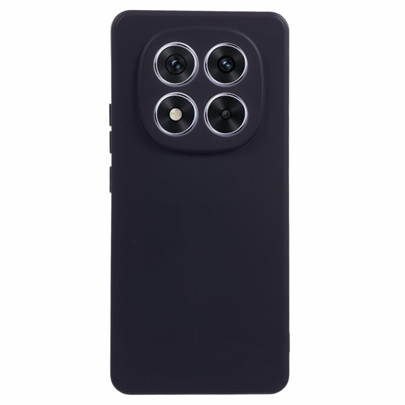 Støtsikker Deksel TPU Xiaomi Redmi Note 14 Pro Svart - Stilig deksel i morsom farge med beskyttelse for linsene