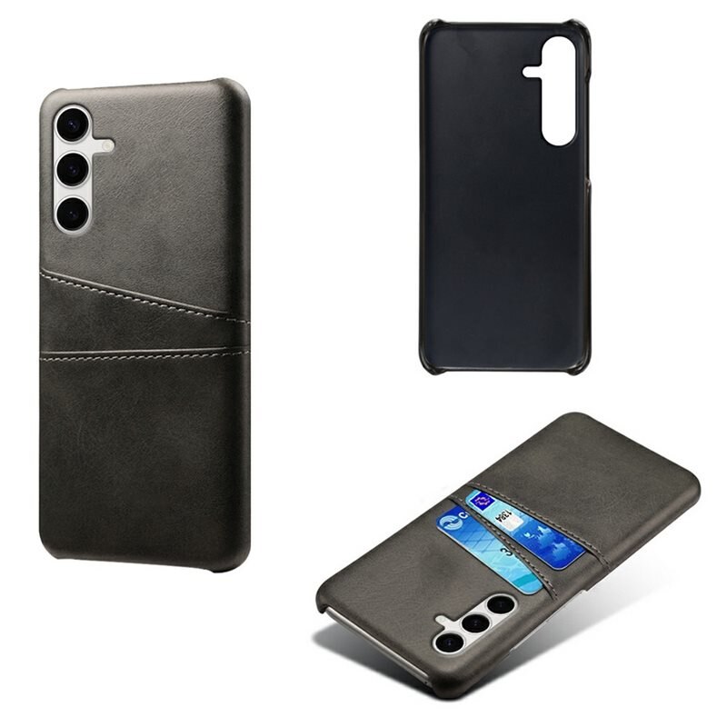 tectTech Card Slots Case Samsung Galaxy S25 Plus Svart - Mobildeksel med praktisk kortspor