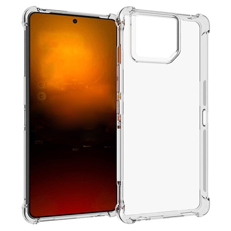 tectTech TPU Case Extra Asus ROG Phone 9 Pro Clear - Mobildeksel