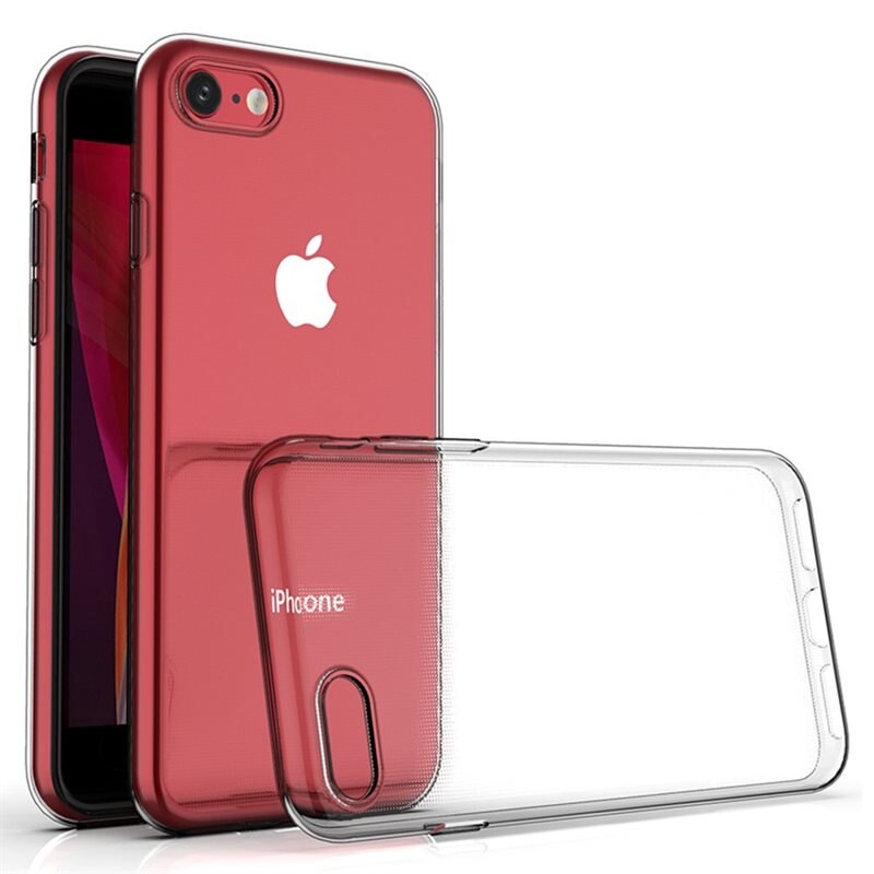 tectTech TPU Deksel iPhone SE 2022 Gjennomsiktig - Mobildeksel