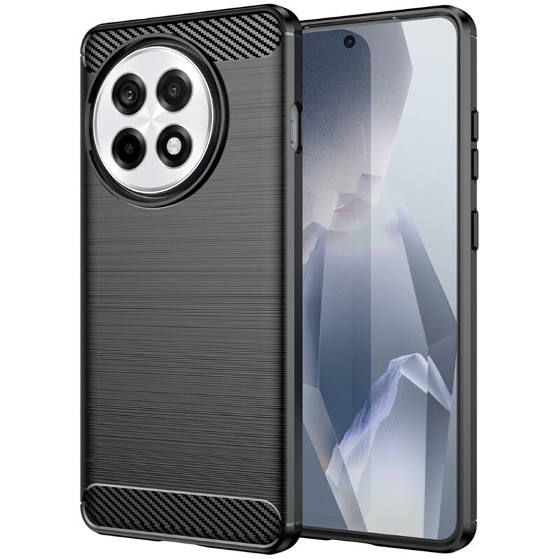 tectTech OnePlus 13R Deksel TPU Brushed Svart - Mobildeksel