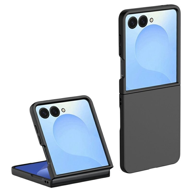 Hard Case Rubberized Samsung Galaxy Z Flip 7 svart