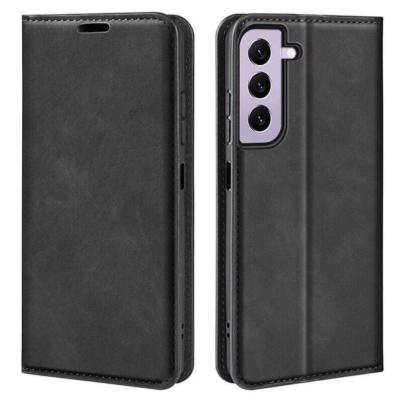 Samsung Galaxy S23 Slim Mobilveske Svart - Lommeboketui i slank design