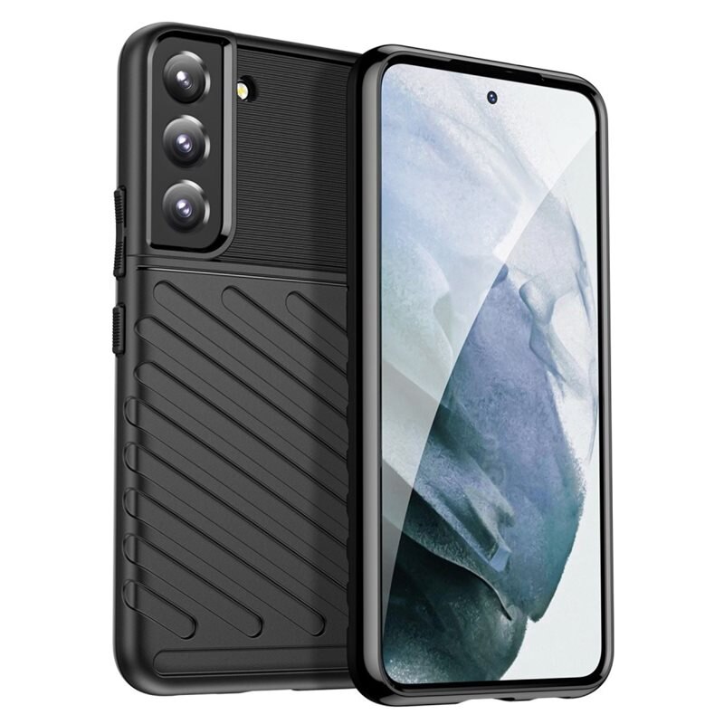 Thunder TPU Case Samsung Galaxy S23 Plus svart - Mobildeksel