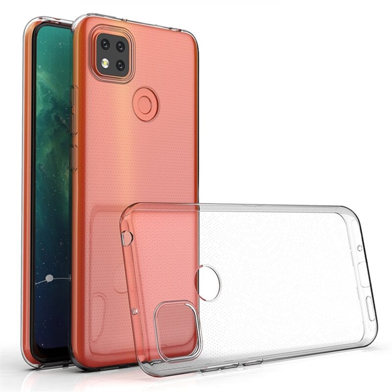 tectTech TPU Deksel Xiaomi Redmi 9C Gjennomsiktig - Mobildeksel