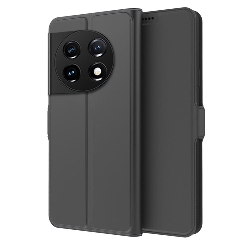 tectTech Slim Card Wallet OnePlus 11 svart - Lommeboksdeksel - Full beskyttelse i et slankt design