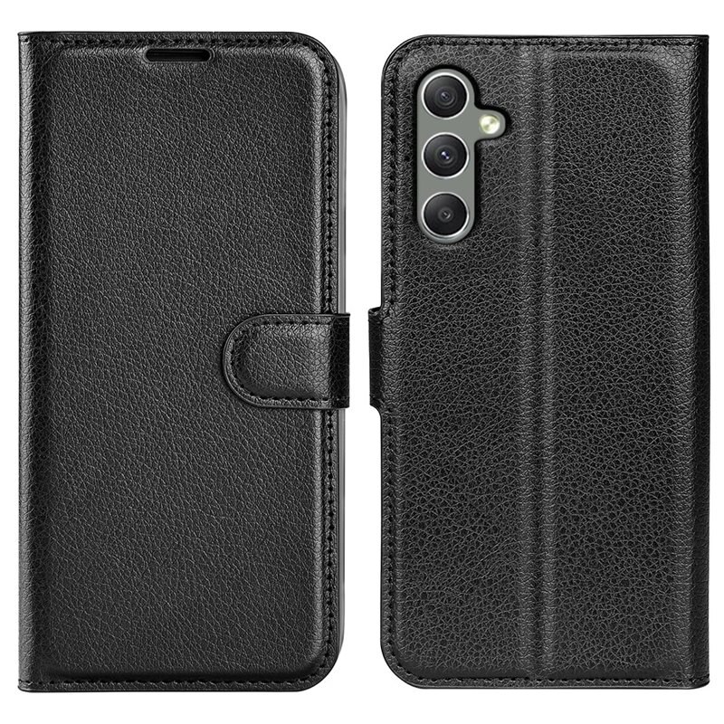 Mobilveske Samsung Galaxy A24 Svart - Pengepungdeksel med kortlomme