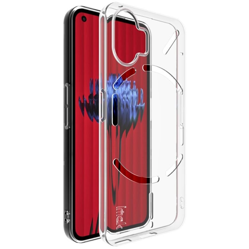 Imak TPU Deksel Nothing Phone 2 Gjennomsiktig - Stilrent mobildeksel - Beskytter mobilen din mot skader og slitasje