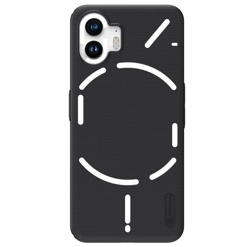 Nillkin Super Frosted Shield Nothing Phone 2 svart - Mobildeksel