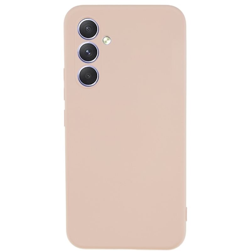 Støtsikker Deksel TPU Samsung Galaxy S23 FE Rosa - Stilig deksel i morsom farge med beskyttelse for linsene