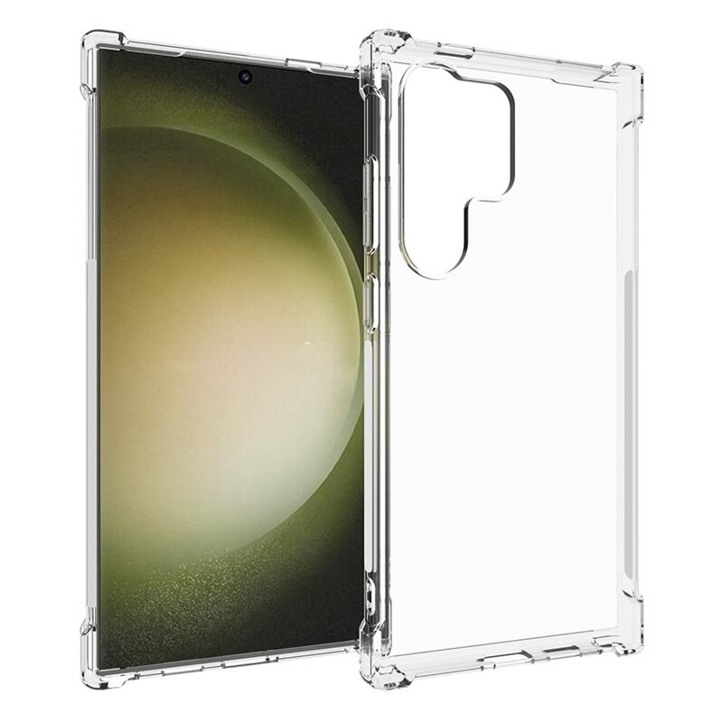 tectTech TPU Case Extra Samsung Galaxy S24 Ultra Clear - Mobildeksel