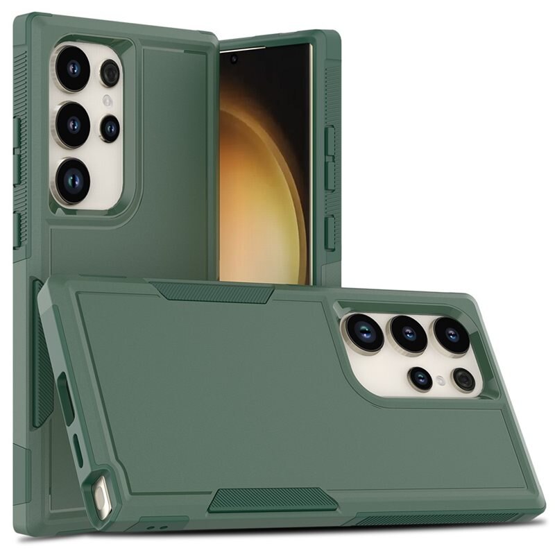 tectTech Off-roas Hybriddeksel Samsung Galaxy S24 Ultra grønn