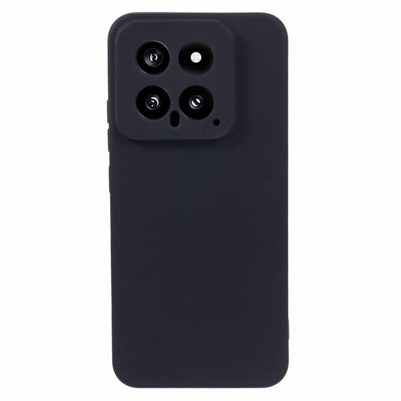 TPU Deksel Xiaomi 14 Svart - Stilig og enkelt deksel