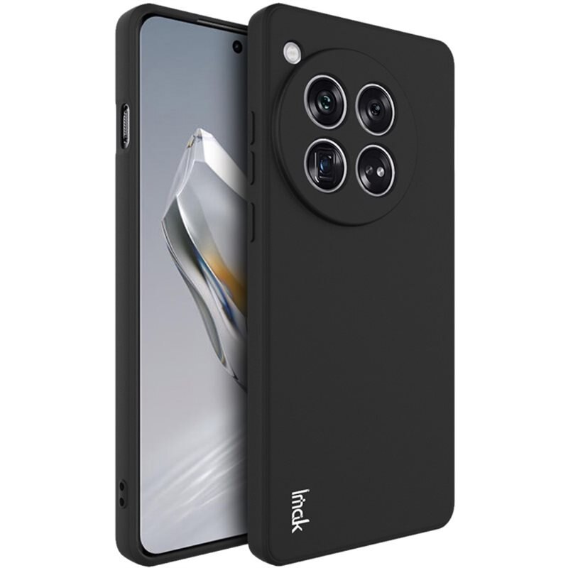 Imak Frosted TPU Case OnePlus 12 Black - Mobildeksel