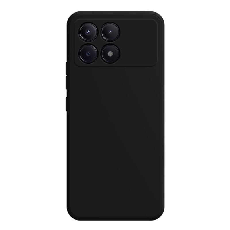 Støtsikker Deksel TPU Xiaomi Poco X6 Pro Svart - Stilig deksel i morsom farge med beskyttelse for linsene