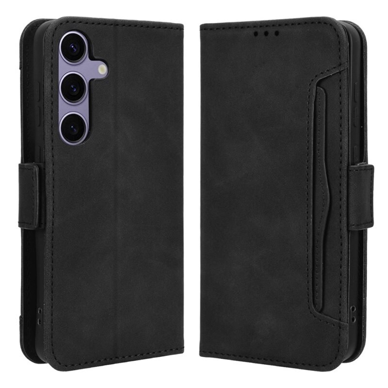 Multi Lommebokdeksel Samsung Galaxy S24 svart - Mobildeksel - Kortlomme og seddellomme