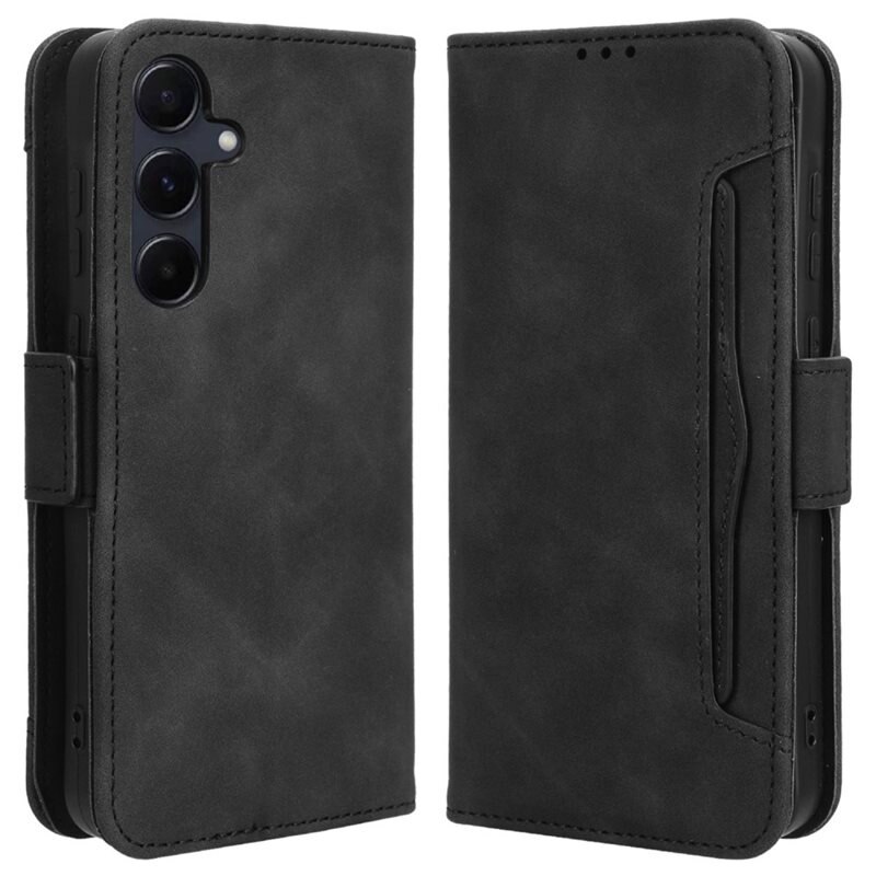 Multi Lommebokdeksel Samsung Galaxy A55 svart - Mobildeksel - Kortlomme og seddellomme