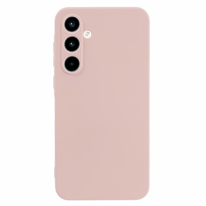 Støtsikker Deksel TPU Samsung Galaxy A55 Rosa - Stilig deksel i morsom farge med beskyttelse for linsene