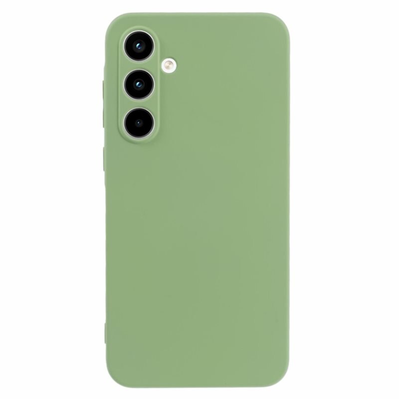 Støtsikker Deksel TPU Samsung Galaxy A55 Grønn - Stilig deksel i morsom farge med beskyttelse for linsene