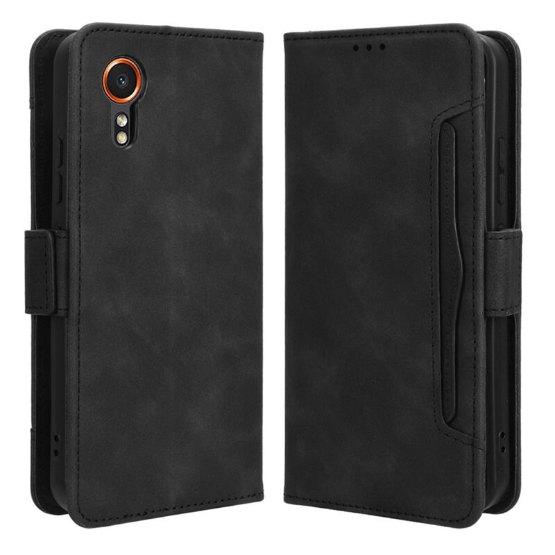 Multi Lommebokdeksel Samsung Galaxy Xcover 7 svart - Mobildeksel - Kortlomme og seddellomme