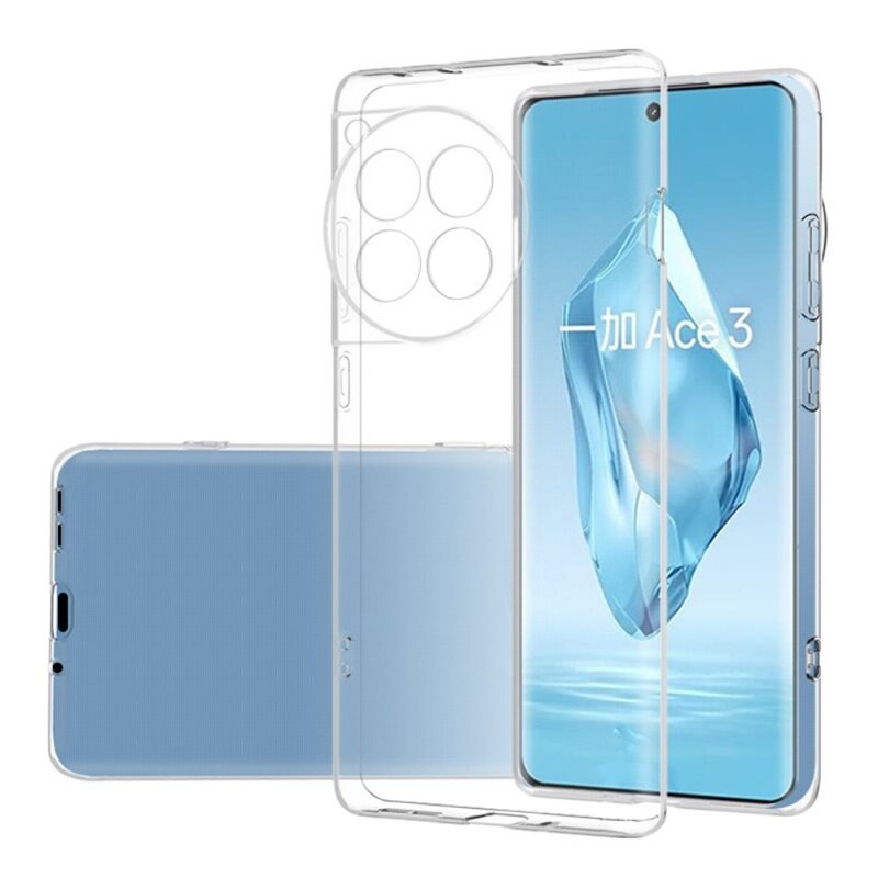 tectTech TPU Deksel OnePlus 12R Gjennomsiktig - Mobildeksel