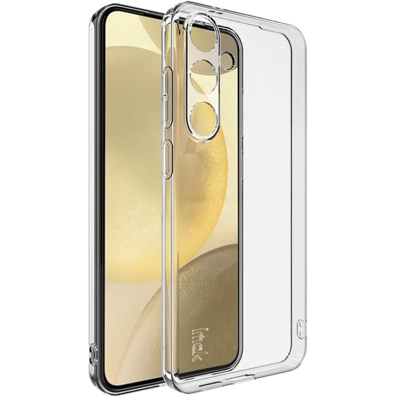 Imak TPU Deksel Samsung Galaxy S24 Gjennomsiktig - Stilrent mobildeksel - Beskytter mobilen din mot skader og slitasje
