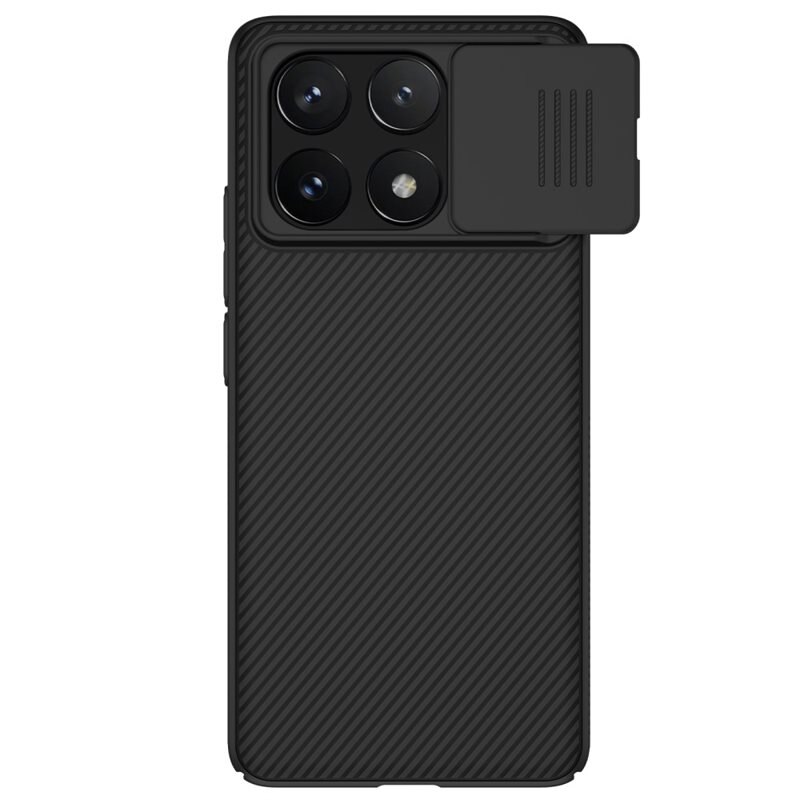 Nillkin CamShield Deksel Xiaomi Poco X6 Pro Svart - Mobildeksel med kamerabeskyttelse
