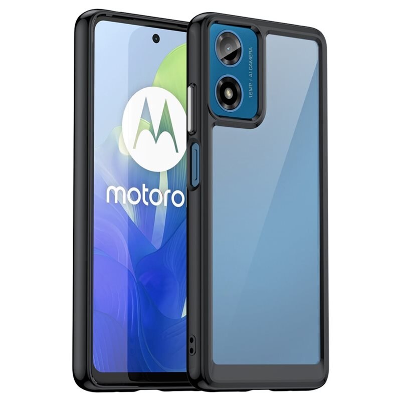 tectTech Hybriddeksel Motorola Moto G04 gjennomsiktig