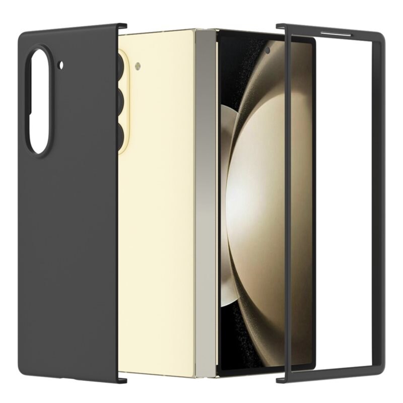 Hard Case Rubberized Samsung Galaxy Z Fold 6 svart