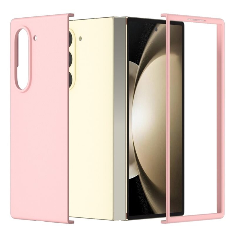 Hard Case Rubberized Samsung Galaxy Z Fold 6 rosa