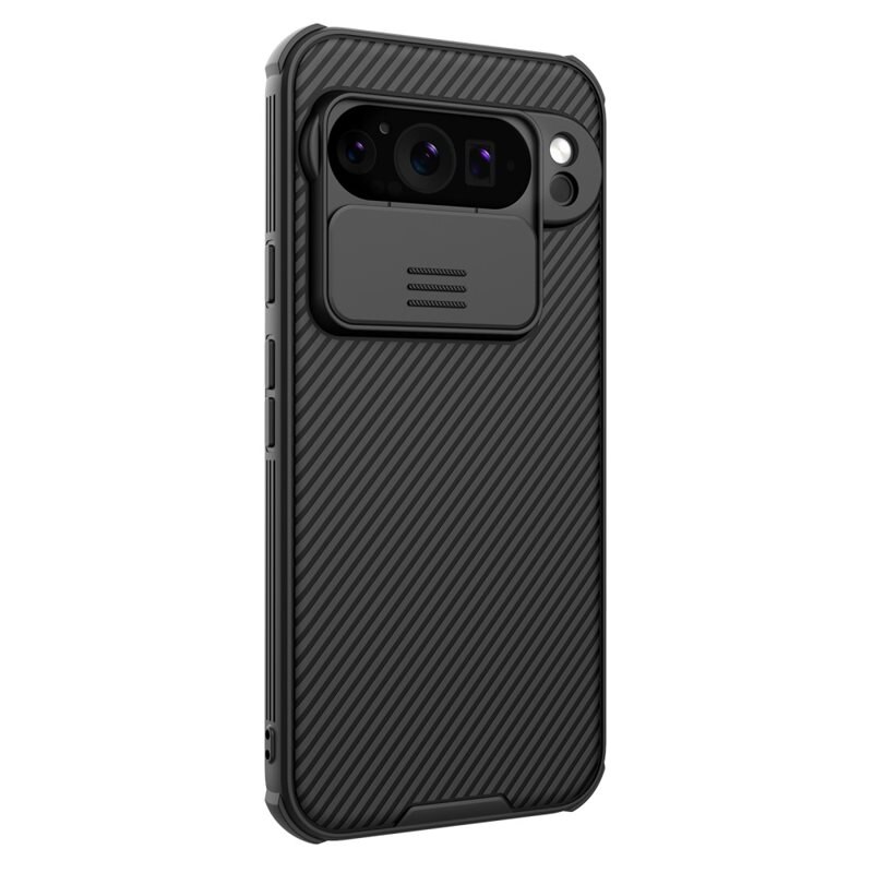 Nillkin CamShield Deksel Google Pixel 9 Pro Svart - Mobildeksel med kamerabeskyttelse