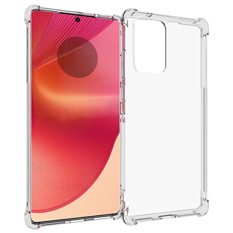 tectTech TPU Case Extra Motorola Edge 50 Fusion Clear - Mobildeksel