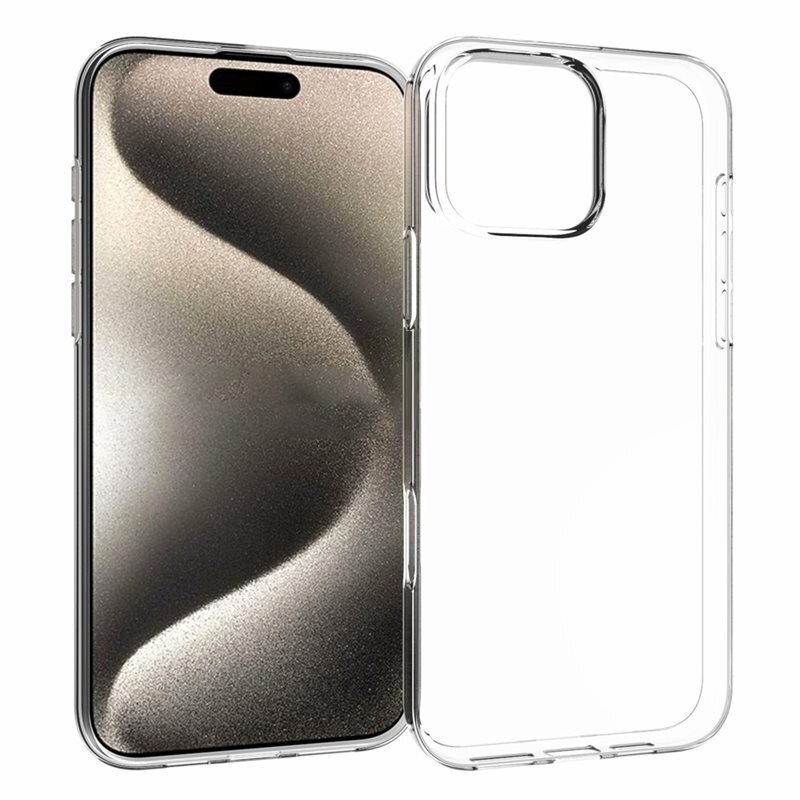 tectTech TPU Deksel iPhone 16 Pro Max Gjennomsiktig - Mobildeksel