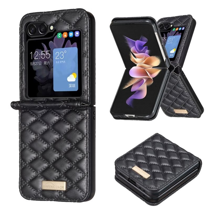 Deksel Samsung Galaxy Z Flip 7 FE Quilted svart
