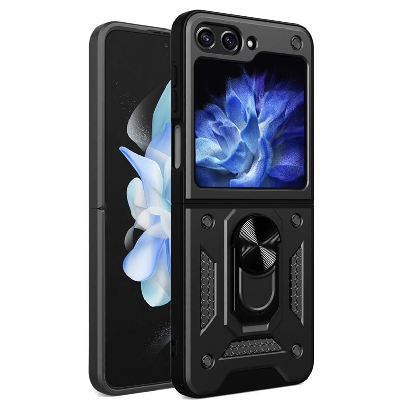 Hybriddeksel Tech Ring Samsung Galaxy Z Flip 6 svart