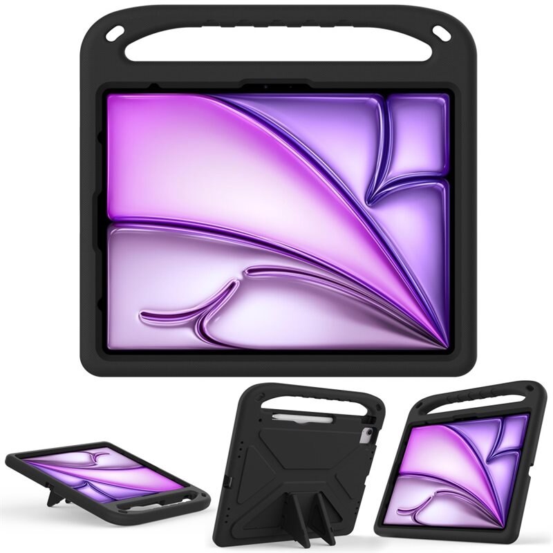 Etui EVA med håndtak for Apple iPad Pro 13 7th Gen (2024) Svart