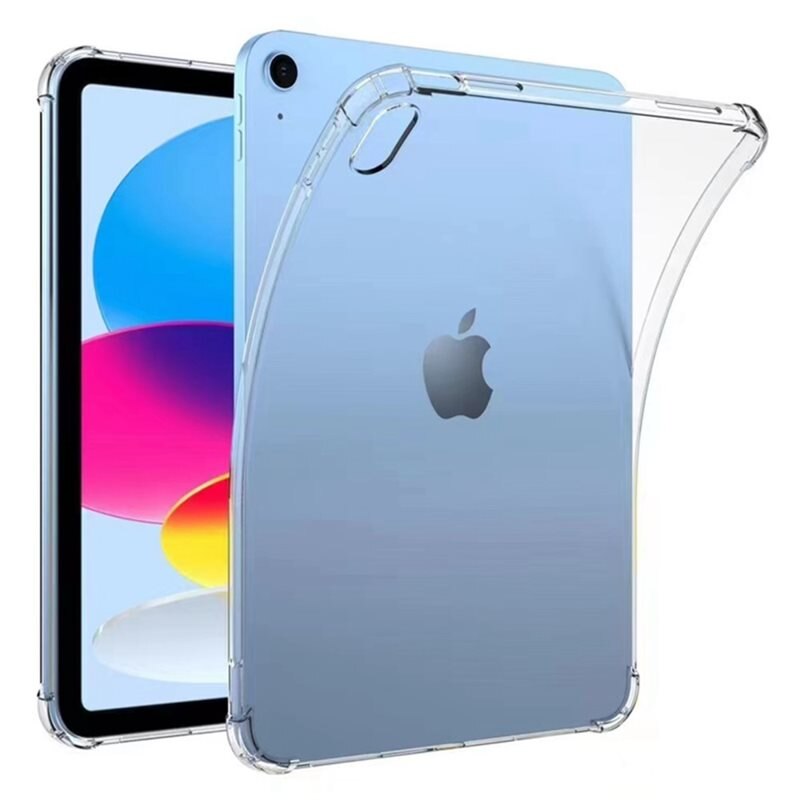 Støtsikker Deksel TPU iPad 10.9 10th Gen (2022) gjennomsiktig