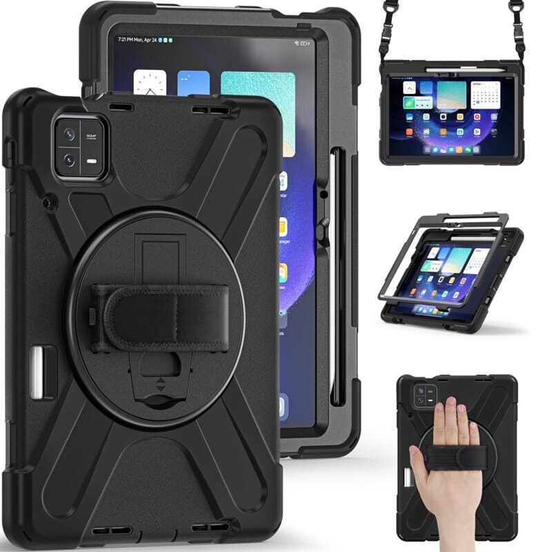 Støtsikker Hybriddeksel Xiaomi Pad 6 Pro svart