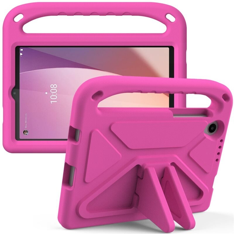 Etui EVA med håndtak for Lenovo Tab M8 (4th Gen) Rosa