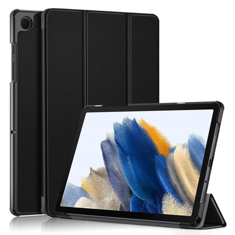 Etui Tri-fold Samsung Galaxy Tab A9 Plus Svart - Beskyttende deksel med støttefunksjon