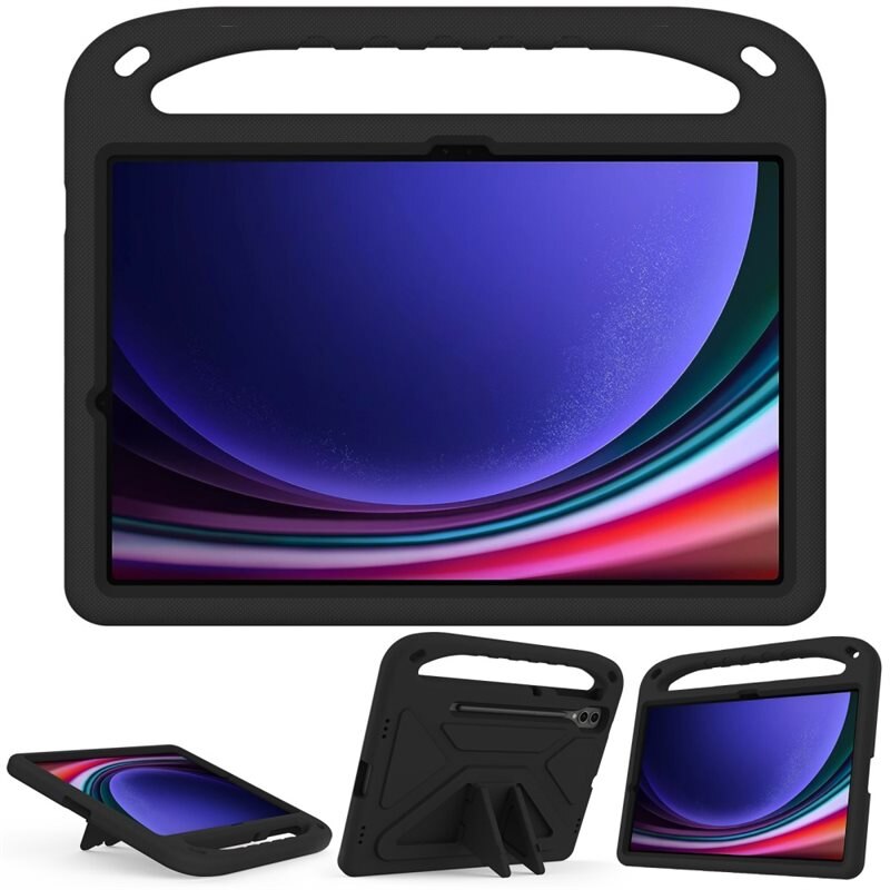 Etui EVA med håndtak for Samsung Galaxy Tab S10 Plus svart