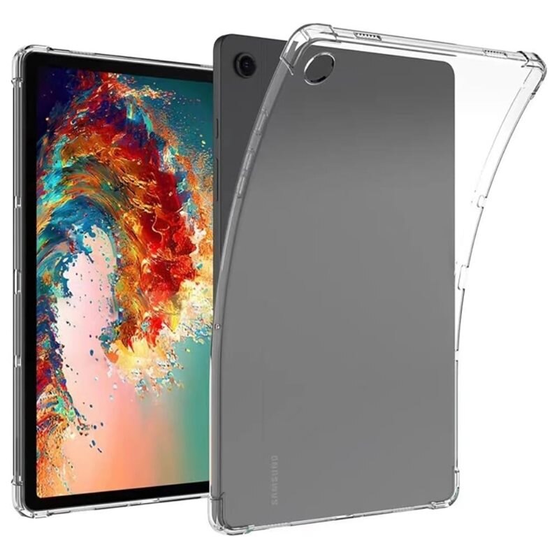 Støtsikker Deksel TPU Samsung Galaxy Tab A9 Plus gjennomsiktig
