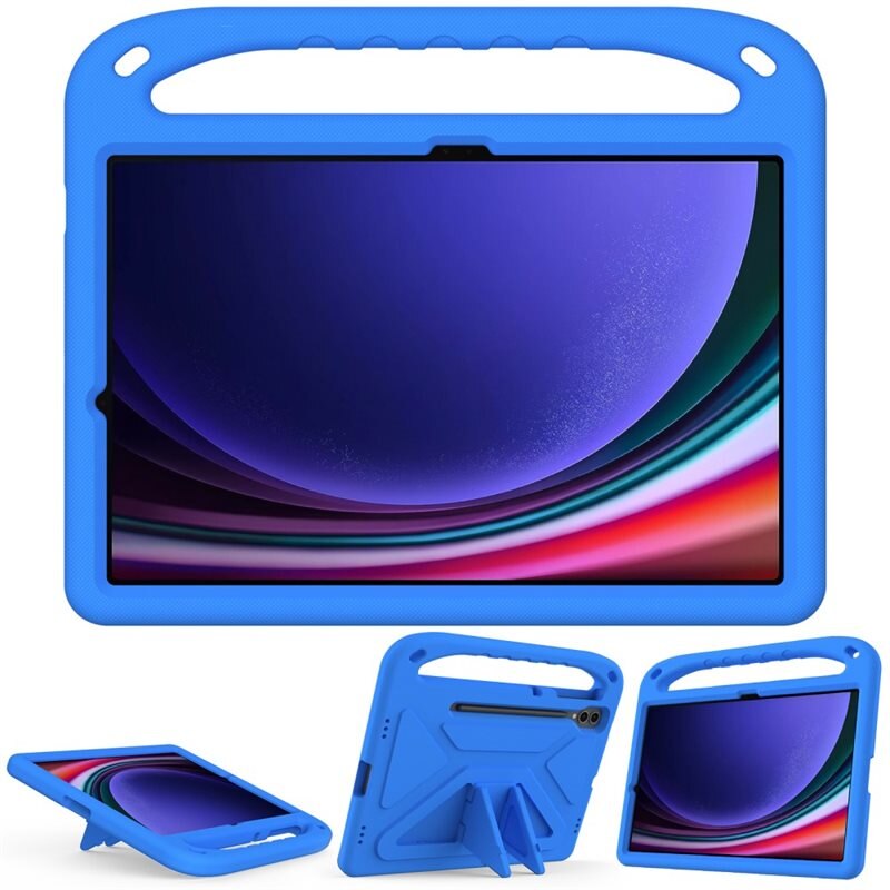 Etui EVA med håndtak for Samsung Galaxy Tab S9 FE Plus Blå