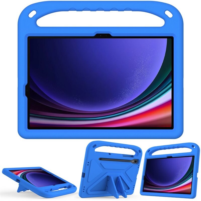 Etui EVA med håndtak for Samsung Galaxy Tab S9 FE Blå