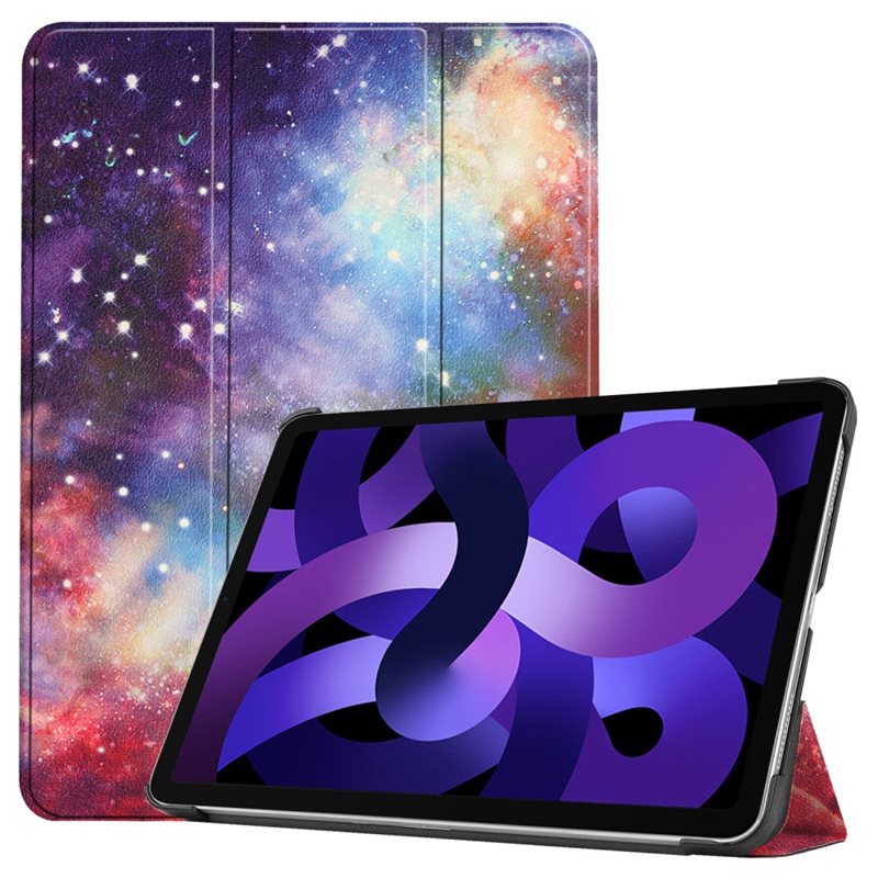 Etui Tri-fold Apple iPad Air 11 6th Gen (2024) Rymd - Beskyttende deksel med støttefunksjon