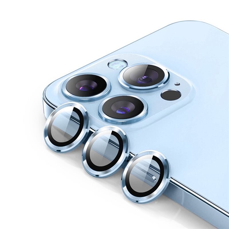 Hat Prince Linsebeskyttelse Aluminium iPhone 14 Pro blå